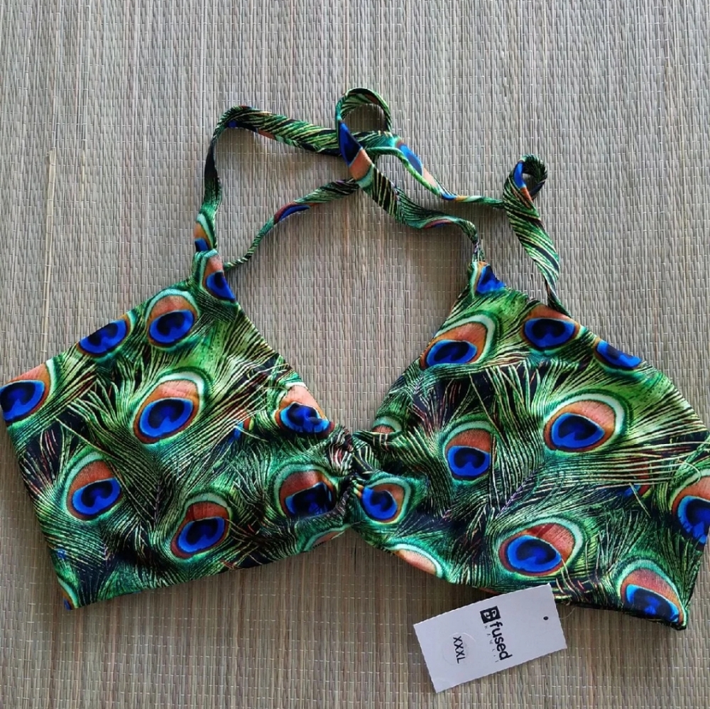 Fused Hawaii bikini top